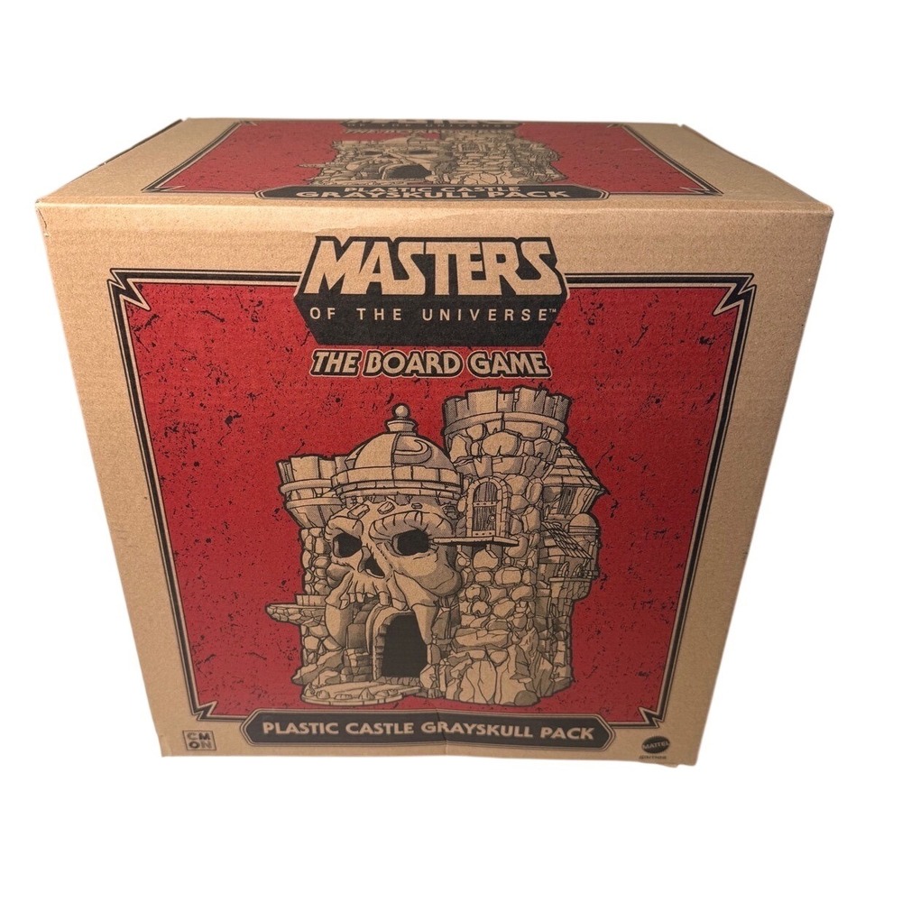 Masters of the Universe The Board Game Plastic Castle Grayskull Pack CMON Mattel